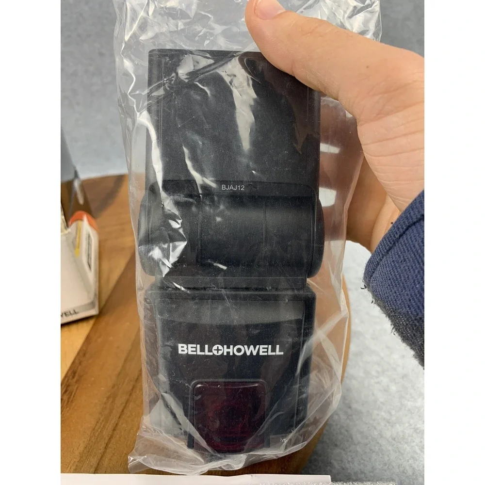 Bell Howell Z680AF-C‎ Power Zoom Flash Black Reprogrammable For Canon EOS